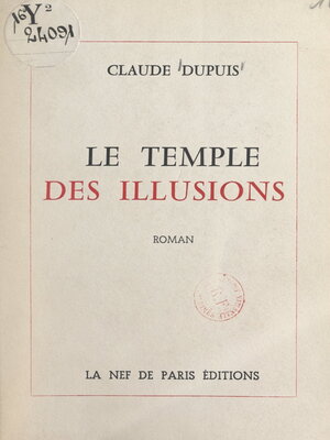 cover image of Le temple des illusions